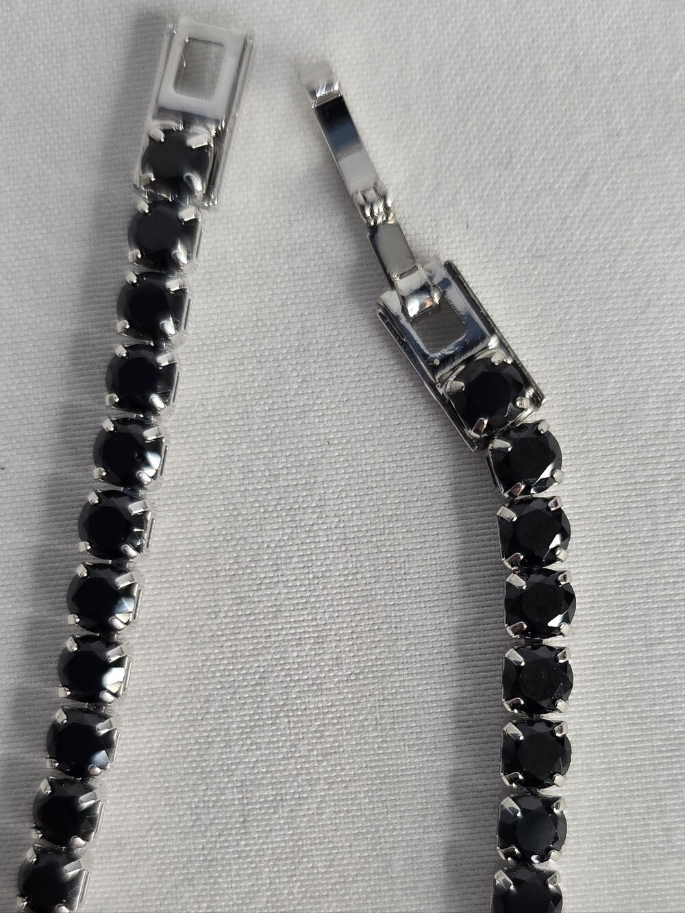 Classic Black Tennis Bracelet - Women Jewelry